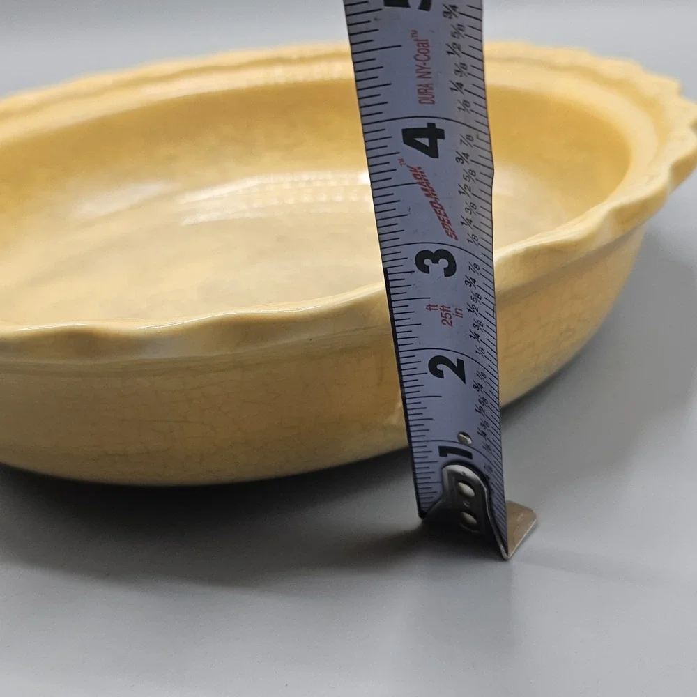 Vintage Cracker Barrel Ceramic Pumpkin Patch Lid Pumpkin Pie Plate Fall Harvest